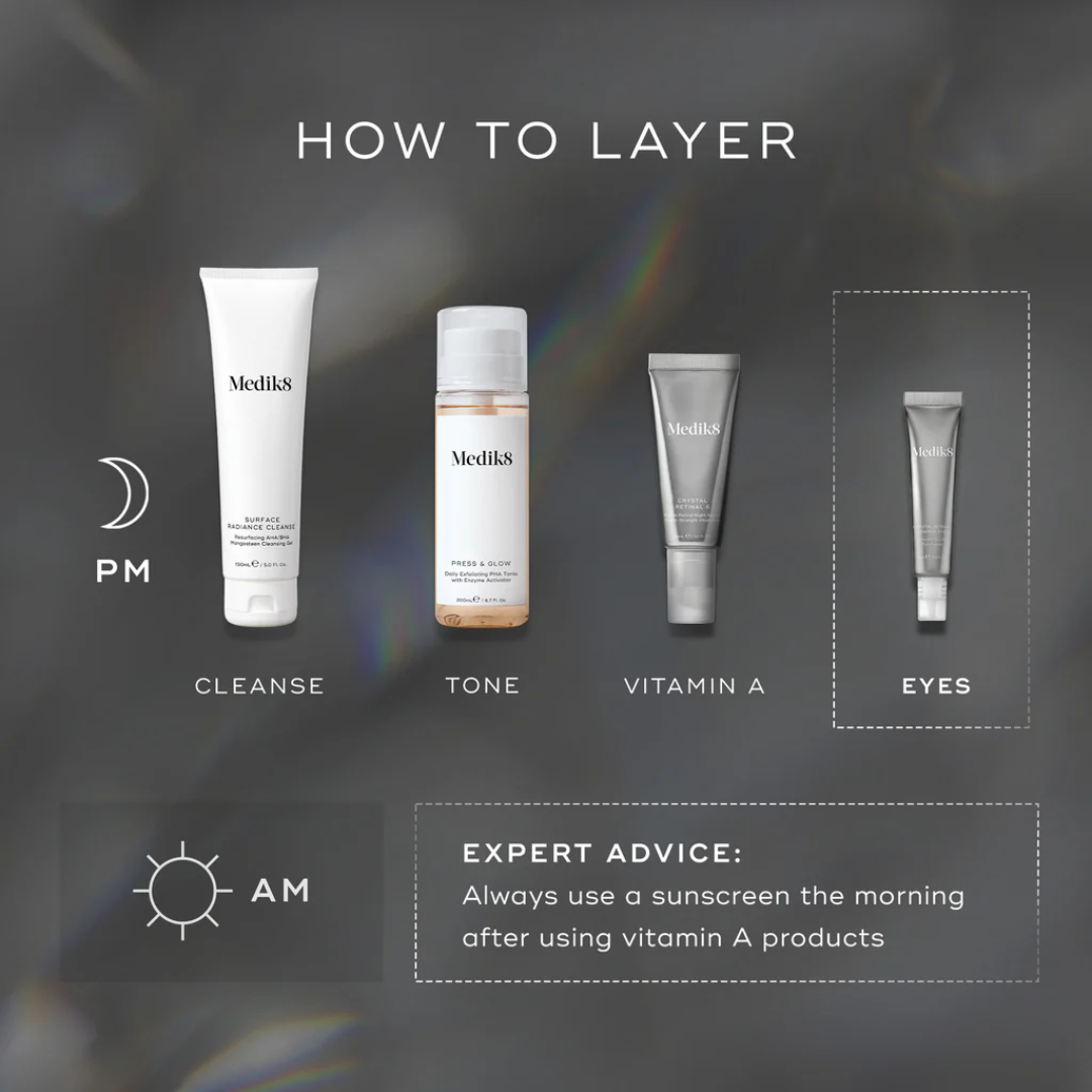 Medik8 Crystal Retinal Ceramide Eye 10 15ml - Ozmedica