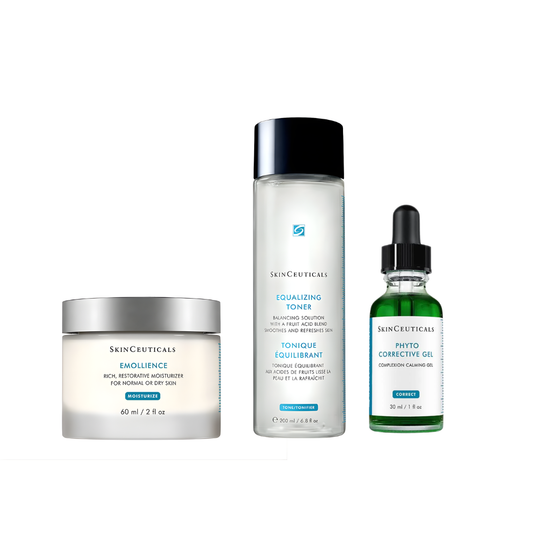 SkinCeuticals Hydration & Balance Trio - Emollience, Equalizing Toner, Phyto Corrective Gel