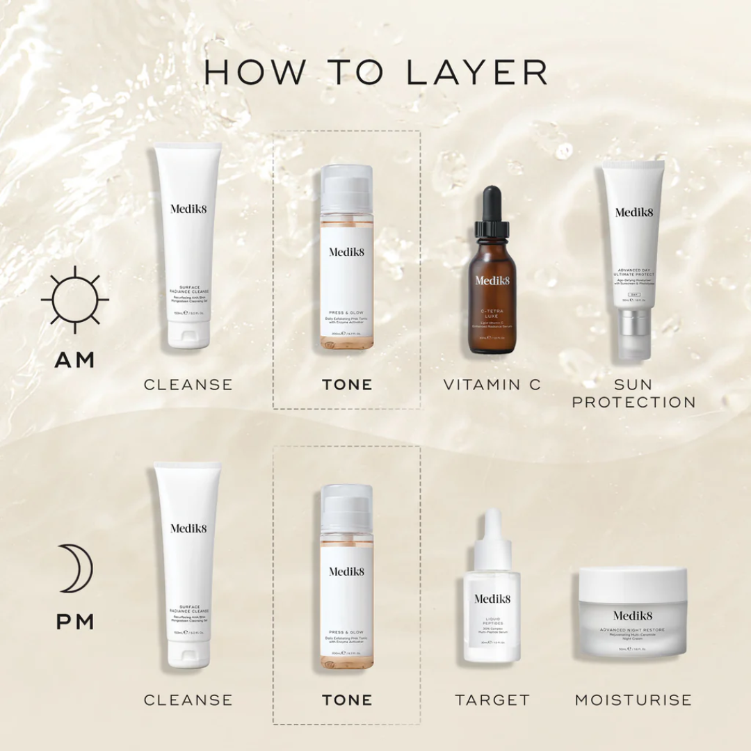 Medik8 Press & Glow 200ml