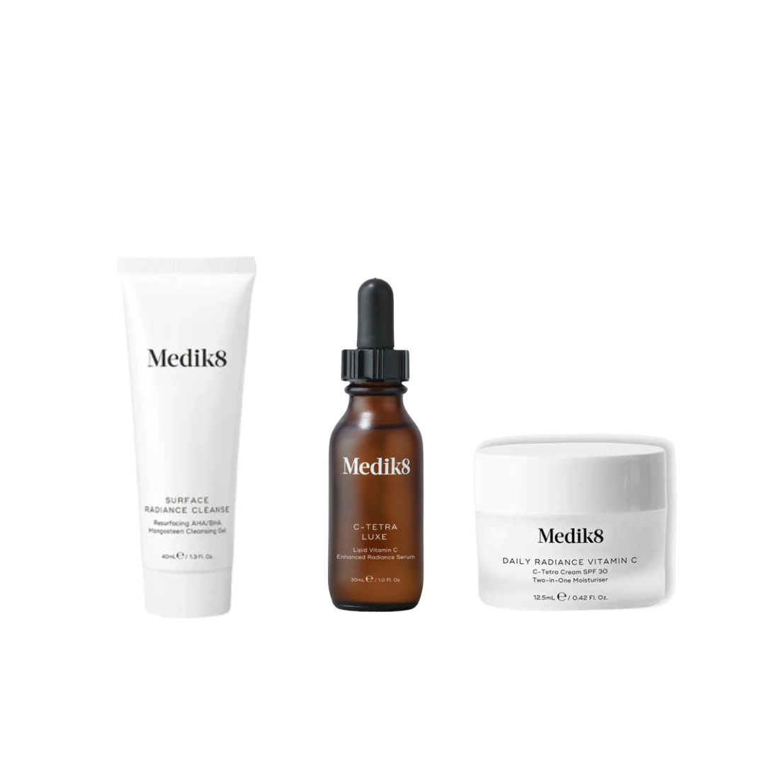Medik8 Surface Radiance + C-Tetra Luxe + Daily Radiance Bundle