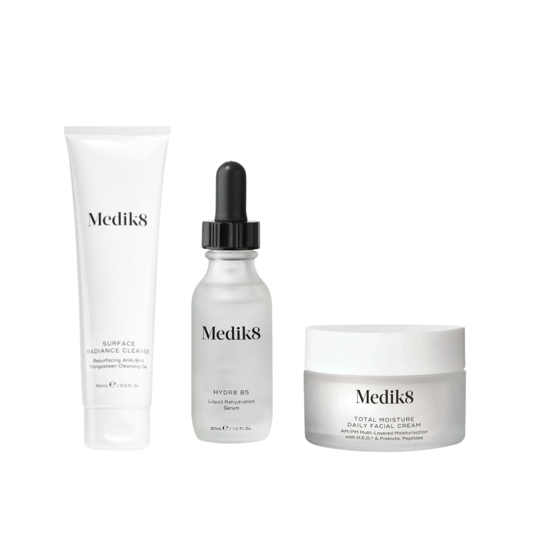 Medik8 Surface Radiance + Hydr8 B5 + Total Moisture Bundle