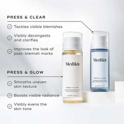 Medik8 Press & Glow Jumbo 500ml - Ozmedica
