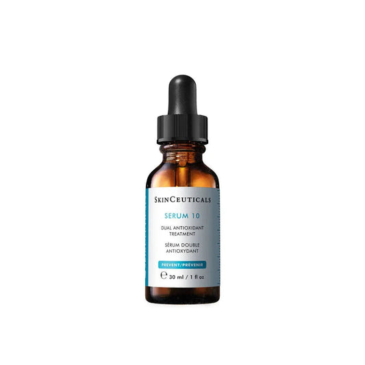 SkinCeuticals Serum 10 dual antioxidant treatment bottle with dropper, 30 ml