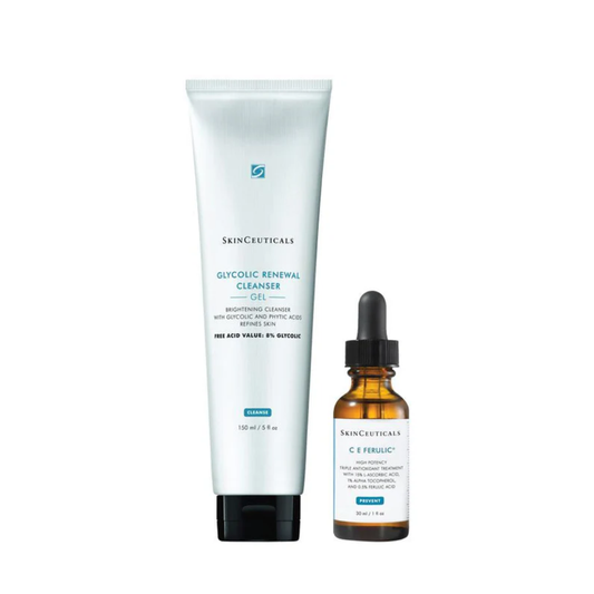 SkinCeuticals Glycolic Renewal Cleanser  & C E Ferulic Bundle