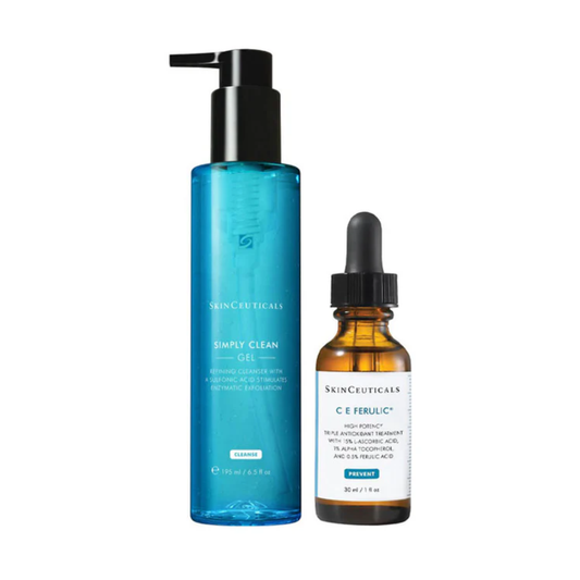 SkinCeuticals Simply Clean Gel Cleanser & C E Ferulic Bundle