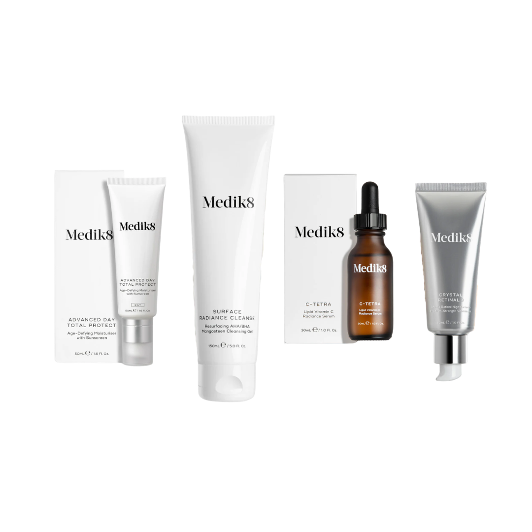 Medik8 – Daily Glow, Vitamin C & Retinal Starter Bundle