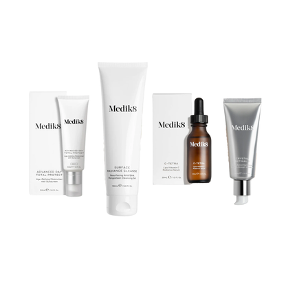 Medik8 – Daily Glow, Vitamin C & Retinal Starter Bundle - Ozmedica