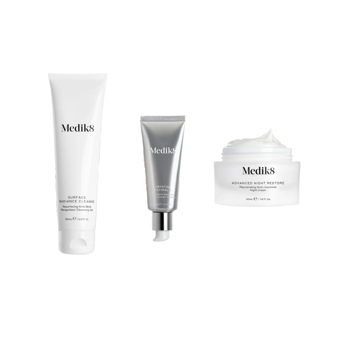 Medik8 – Overnight Retinal Repair & Skin Renewal Bundle