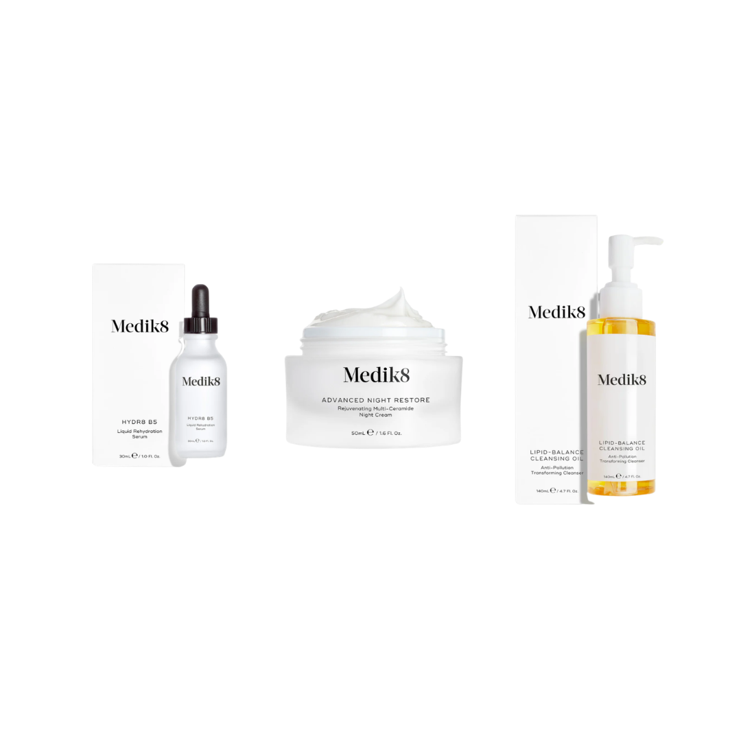Medik8 – Deep Hydration & Skin Barrier Support Bundle