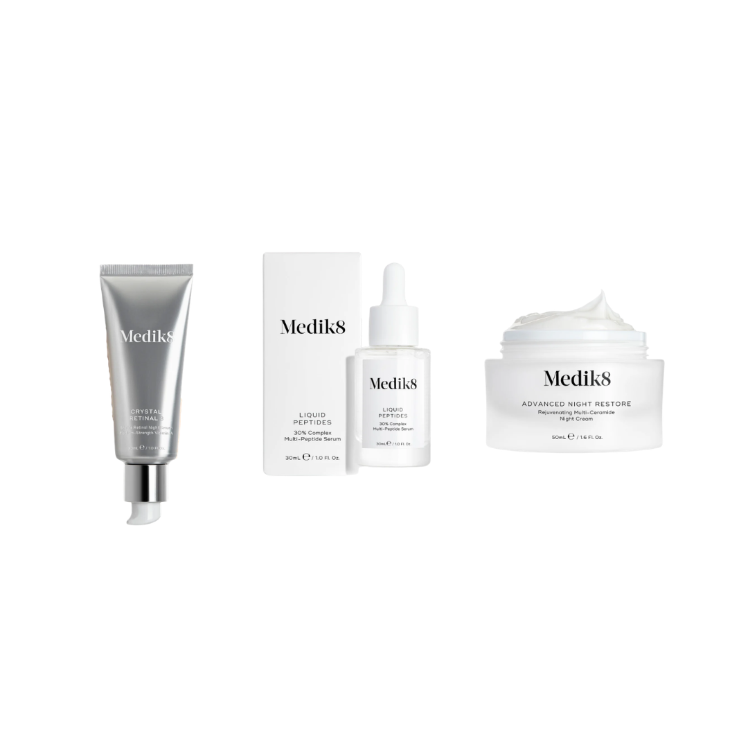 Medik8 – Firming Peptides & Advanced Retinal Night Bundle
